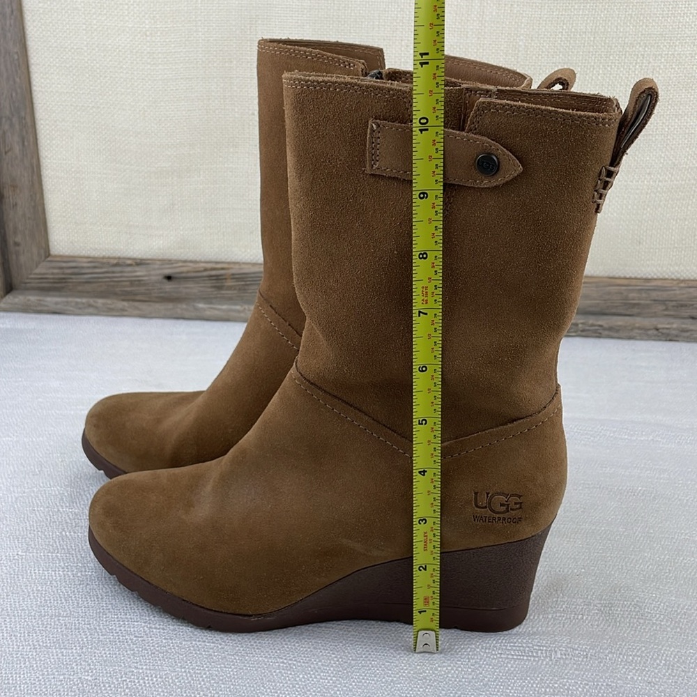 UGG Potrero Suede Wedge Boots - Picture 11 of 16